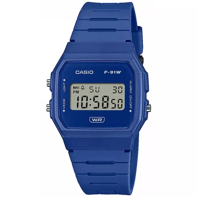 Casio férfi óra - F-91WB-2A1EF - Collection