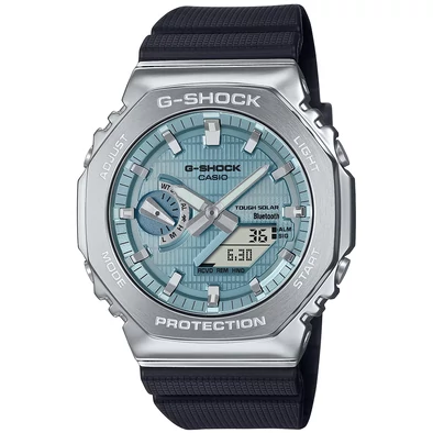 Casio férfi óra - GBM-2100A-1A2ER - G-Shock CasiOak Metal Solar Bluetooth  Casio férfi óra - GBM-2100A-1A2ER - G-Shock CasiOak Metal Solar Bluetooth
