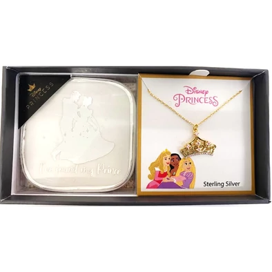 Disney Princess nyaklánc porcelán ékszertartóval - CMB04