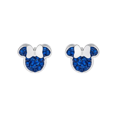 Disney kék Minnie fülbevaló - E600177RBL-B.CS