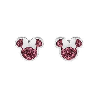 Disney rózsaszín Minnie fülbevaló - E600177RPL-B.CS