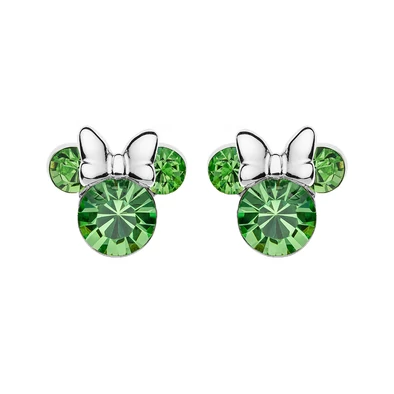 Disney Minnie augusztusi születésköves fülbevaló - ES00013SAUGL.CS