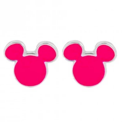Disney Mickey pink fülbevaló - ES00063SNFL.CS Disney Mickey pink fülbevaló - ES00063SNFL.CS