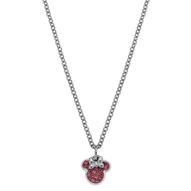 Disney pink glitteres Minnie nyaklánc - N600582RPL-B.CJ Disney pink glitteres Minnie nyaklánc - N600582RPL-B.CJ
