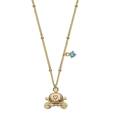 Disney Princess Hamupipőke tökhintója nyaklánc - NS00022YZBL-157.CS