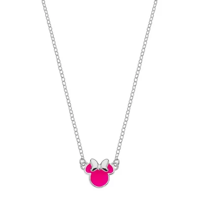 Disney Minnie pink nyaklánc - NS00039SL-157.CS