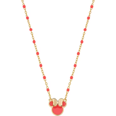 Disney Minnie pink arany nyaklánc - NS00056YL.157.CS