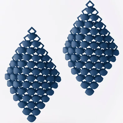 Fabnora tengerkék fülbevaló medál - FA8PE-SSMB - Essence