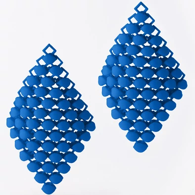 Fabnora királykék fülbevaló medál - FA8PE-SSRO - Essence