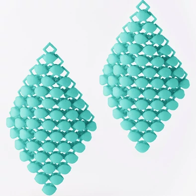 Fabnora türkiz fülbevaló medál - FA8PE-SSTQ - Essence