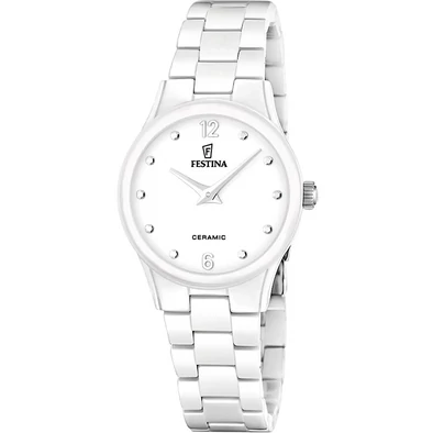 Festina fehér kerámia női óra - F20751/1 - Ceramic