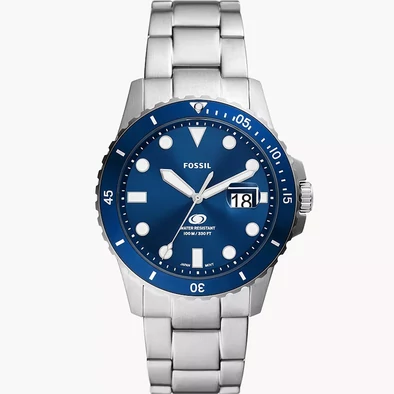 Fossil férfi óra - FS6029 - Blue Dive