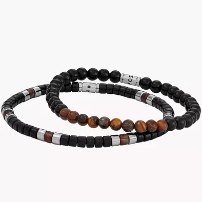 Fossil férfi karkötő szett - JGFTSET1064 - Acrylic Beaded