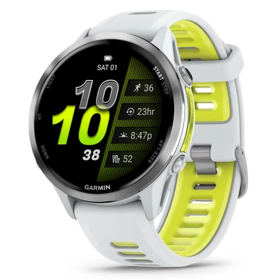 Garmin Forerunner 970 fehér 47 mm (ED) - 010-02969-11 Garmin Forerunner 970 fehér 47 mm (ED) - 010-02969-11
