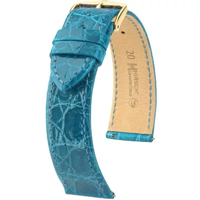 Hirsch Kajmán bőr óraszíj 13mm - Genuine Croco M - 01808183-2-13