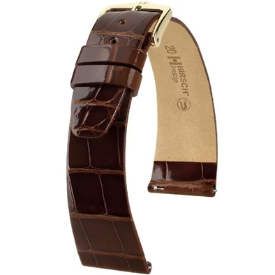 Hirsch Aligátor bőr óraszíj 16mm - Prestige L - 02207010-2-16