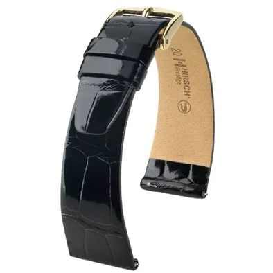 Hirsch Aligátor bőr óraszíj 16mm - Prestige L - 02207050-7-16