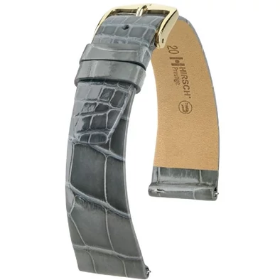 Hirsch Aligátor bőr óraszíj 12mm - Prestige M - 02207130-2-12