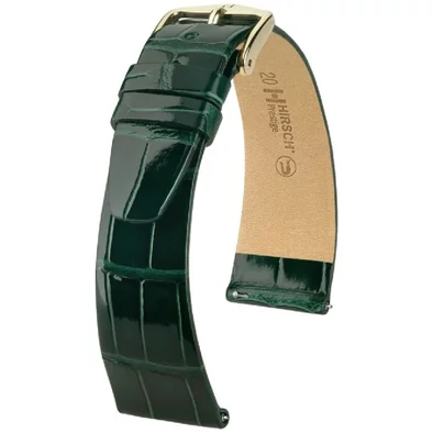 Hirsch Aligátor bőr óraszíj 12mm - Prestige M - 02207141-7-12
