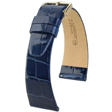 Hirsch Aligátor bőr óraszíj 12mm - Prestige M - 02207180-2-12