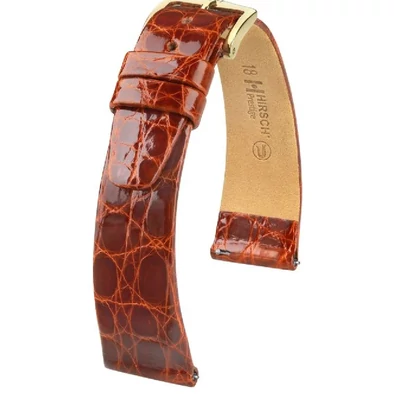 Hirsch Kajmán bőr óraszíj 16mm - Prestige L - 02208070-7-16