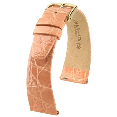 Hirsch Kajmán bőr óraszíj 12mm - Prestige M - 02208122-2-12