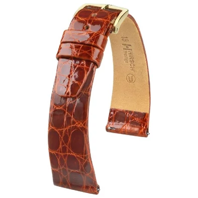 Hirsch Kajmán bőr óraszíj 12mm - Prestige M - 02208170-2-12