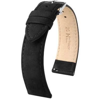 Hirsch Borjú bőr óraszíj 22mm - Osiris Nubuk L - 03433050-2-22