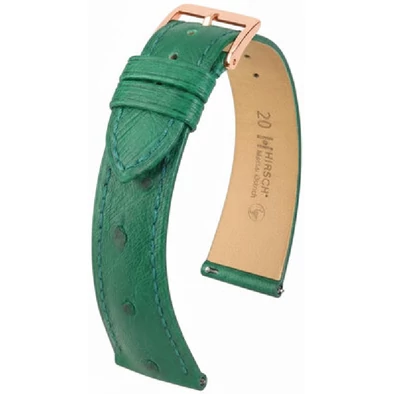 Hirsch Strucc bőr óraszíj 14mm - Massai Ostrich M - 04262140-7-14