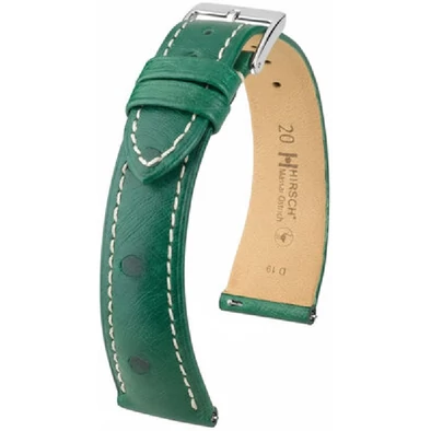 Hirsch Strucc bőr óraszíj 14mm - Massai Ostrich M - 04262141-2-14