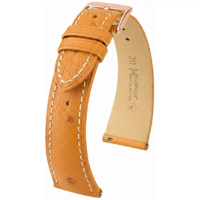 Hirsch Strucc bőr óraszíj 14mm - Massai Ostrich M - 04262174-7-14