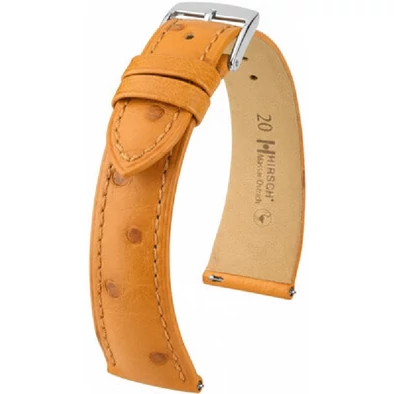 Hirsch Strucc bőr óraszíj 14mm - Massai Ostrich M - 04262175-2-14
