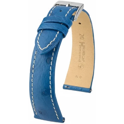Hirsch Strucc bőr óraszíj 14mm - Massai Ostrich M - 04262184-2-14