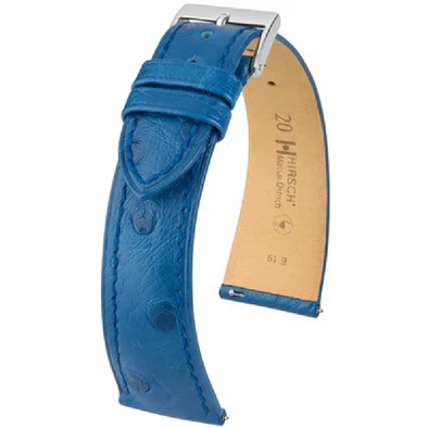 Hirsch Strucc bőr óraszíj 14mm - Massai Ostrich M - 04262185-2-14