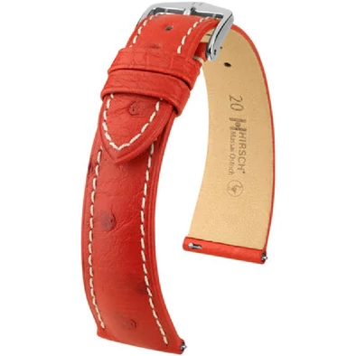 Hirsch Strucc bőr óraszíj 17mm - Massai Ostrich L - 04362021-2-17