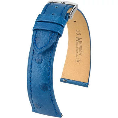 Hirsch Strucc bőr óraszíj 17mm - Massai Ostrich L - 04362085-2-17
