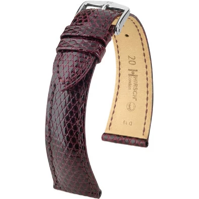 Hirsch Gyík bőr óraszíj 17mm - London L - 04366060-2-17