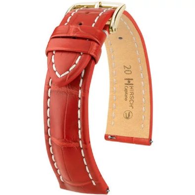 Hirsch Aligátor bőr óraszíj 20mm - Capitano L - 04807029-1-20