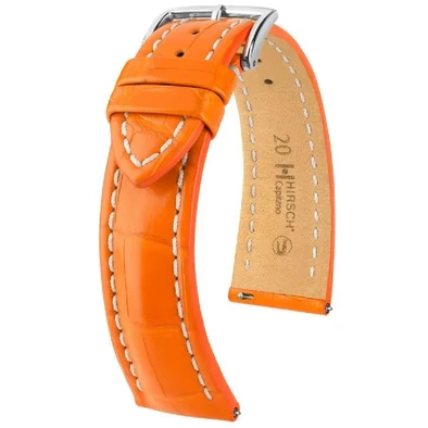 Hirsch Aligátor bőr óraszíj 20mm - Capitano L - 04807076-2-20