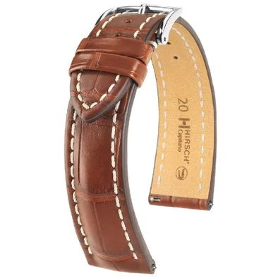 Hirsch Aligátor bőr óraszíj 20mm - Capitano L - 04807079-2-20