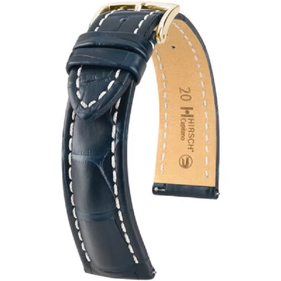 Hirsch Aligátor bőr óraszíj 20mm - Capitano L - 04807089-1-20