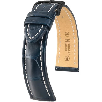 Hirsch Aligátor bőr óraszíj 20mm - Capitano L - 04807089-5-20
