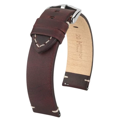 Hirsch barna borjú bőr óraszíj  18mm - Ranger L - 05402010-2-18