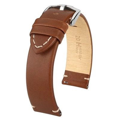 Hirsch aranybarna borjú bőr óraszíj  18mm - Ranger L - 05402070-2-18