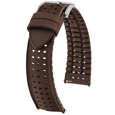 Hirsch Kaucsuk óraszíj 18,2mm - Nyad M - 0921099110-2-18