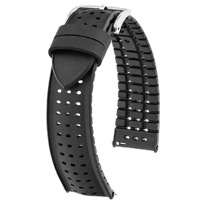 Hirsch Kaucsuk óraszíj 18,2mm - Nyad M - 0925099150-2-18