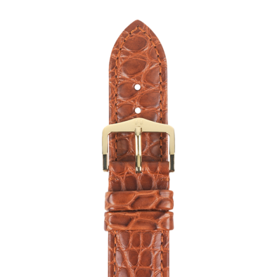 Hirsch bőr óraszíj - Genuine Alligator - 10220779-1-19