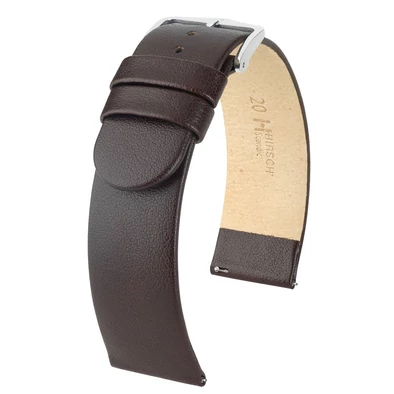 Hirsch barna borjú bőr óraszíj  18mm - Scandic L - 17872010-2-18