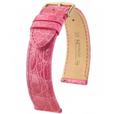Hirsch Kajmán bőr óraszíj 18mm - Genuine Croco L - 18920825-7-18