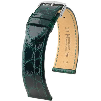 Hirsch Kajmán bőr óraszíj 18mm - Genuine Croco L - 18920840-2-18